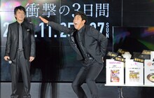 新ギャグを披露するパンサー尾形。