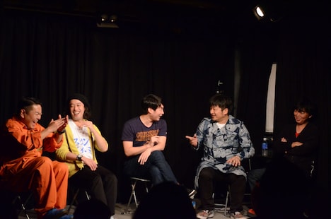 当時の思い出で盛り上がる一同。