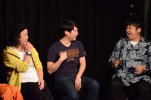 左からエレキコミックやつい、今立、ダイノジ大谷。