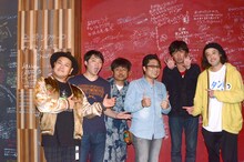 左からダイノジ大地、エレキコミック今立、ダイノジ大谷、矢野Jr.、スピードワゴン小沢、エレキコミックやつい。