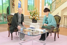 （左から）桂歌丸、黒柳徹子。(c)テレビ朝日