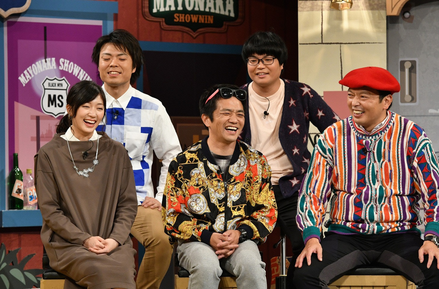 「マヨなか笑人」のワンシーン。(c)読売テレビ