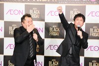 ブラックマヨネーズによるトークショーの様子。