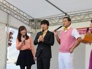 「オードリーさん、ぜひ会って欲しい人がいるんです！」公開収録のワンシーン。(c)KKT