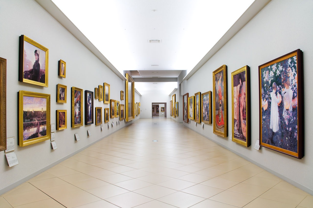 大塚国際美術館の近代展示室。