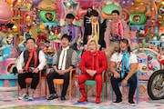 「仮面ライダー芸人」たち。(c)テレビ朝日