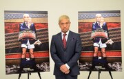 合同取材の場で「HITOSHI MATSUMOTO Presents ドキュメンタル」について語った松本人志。