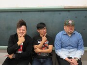 左からバッドボーイズ佐田、バッファロー吾郎・竹若、野性爆弾くっきー。