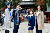 日光東照宮を訪れる一行。(c)東海テレビ