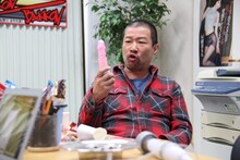 「闇金ドッグス4」の木村祐一出演シーン。(c)2016「闇金ドッグス4＆5」製作委員会