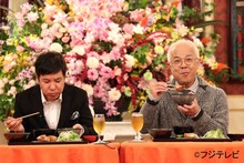 （左から）関根勤、小堺一機。