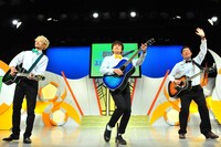 オープニングアクトのギター芸人。