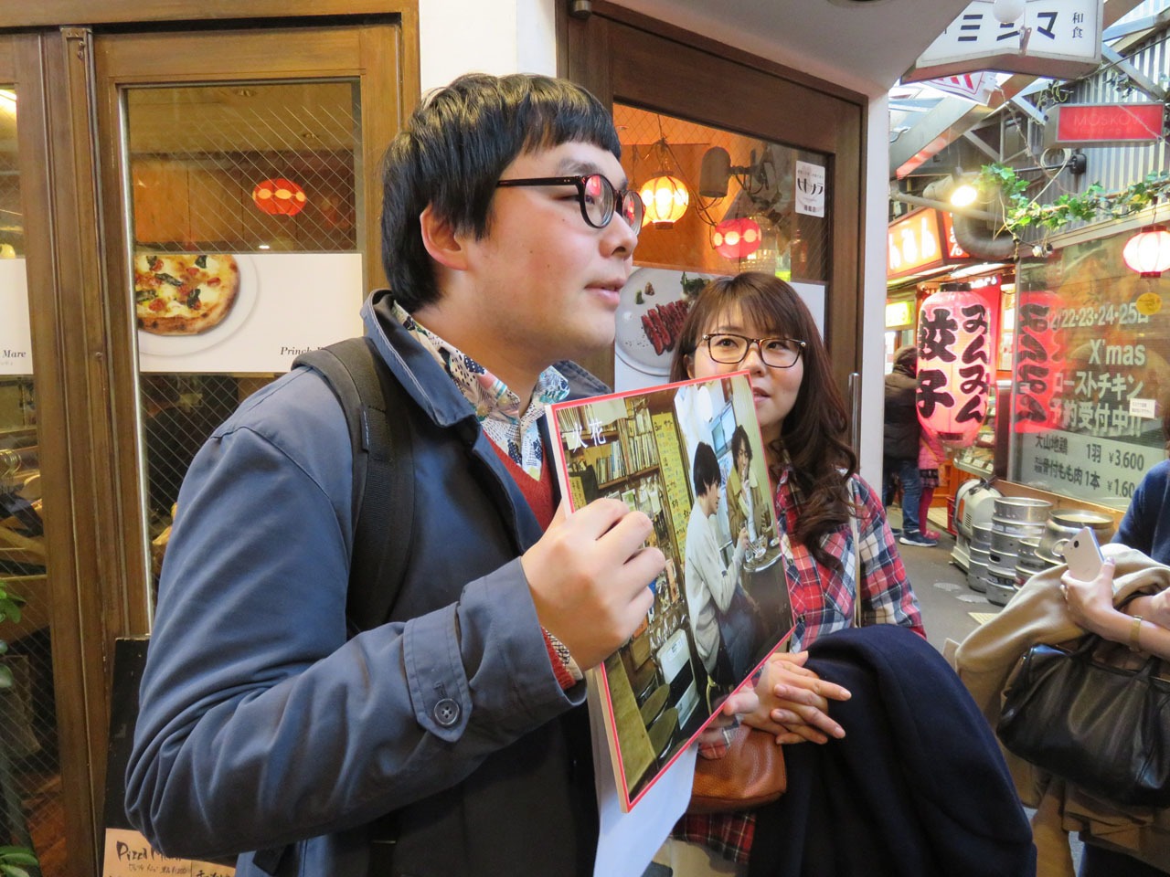 （手前から）ザ☆忍者・大久保、相席スタート山崎。