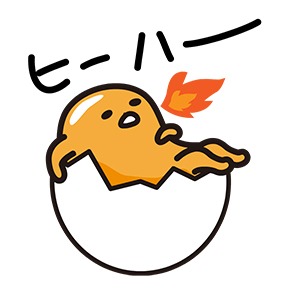 LINEスタンプ「ぐでたま×よしもと芸人」のイメージ。