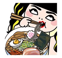 LINEスタンプ「ぐでたま×よしもと芸人」のイメージ。