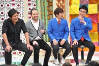 左からスリムクラブ、銀シャリ。(c)BSフジ