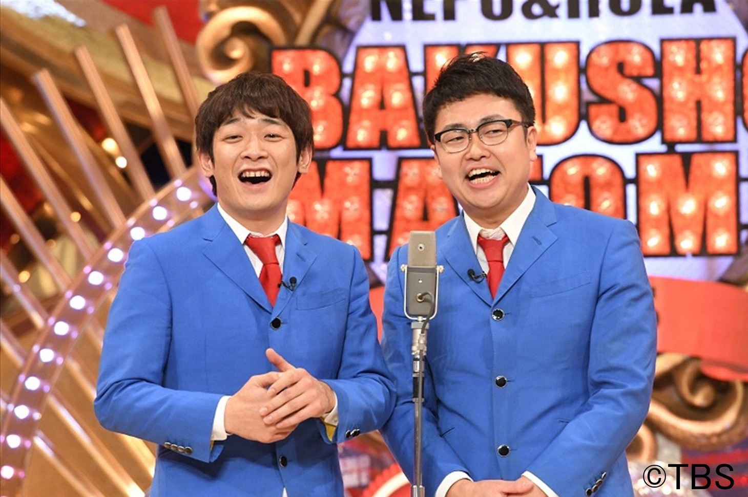 「ネプ＆ローラの爆笑まとめ！2016」に出演する銀シャリ。