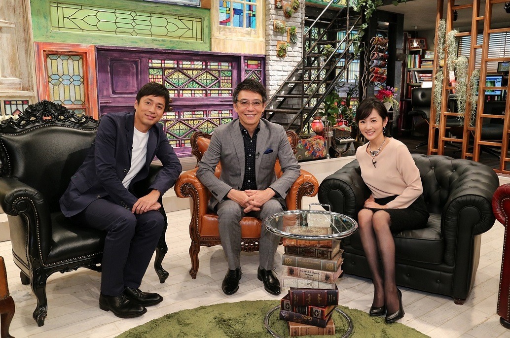 （左から）チュートリアル徳井、生瀬勝久、高島彩。(c)関西テレビ