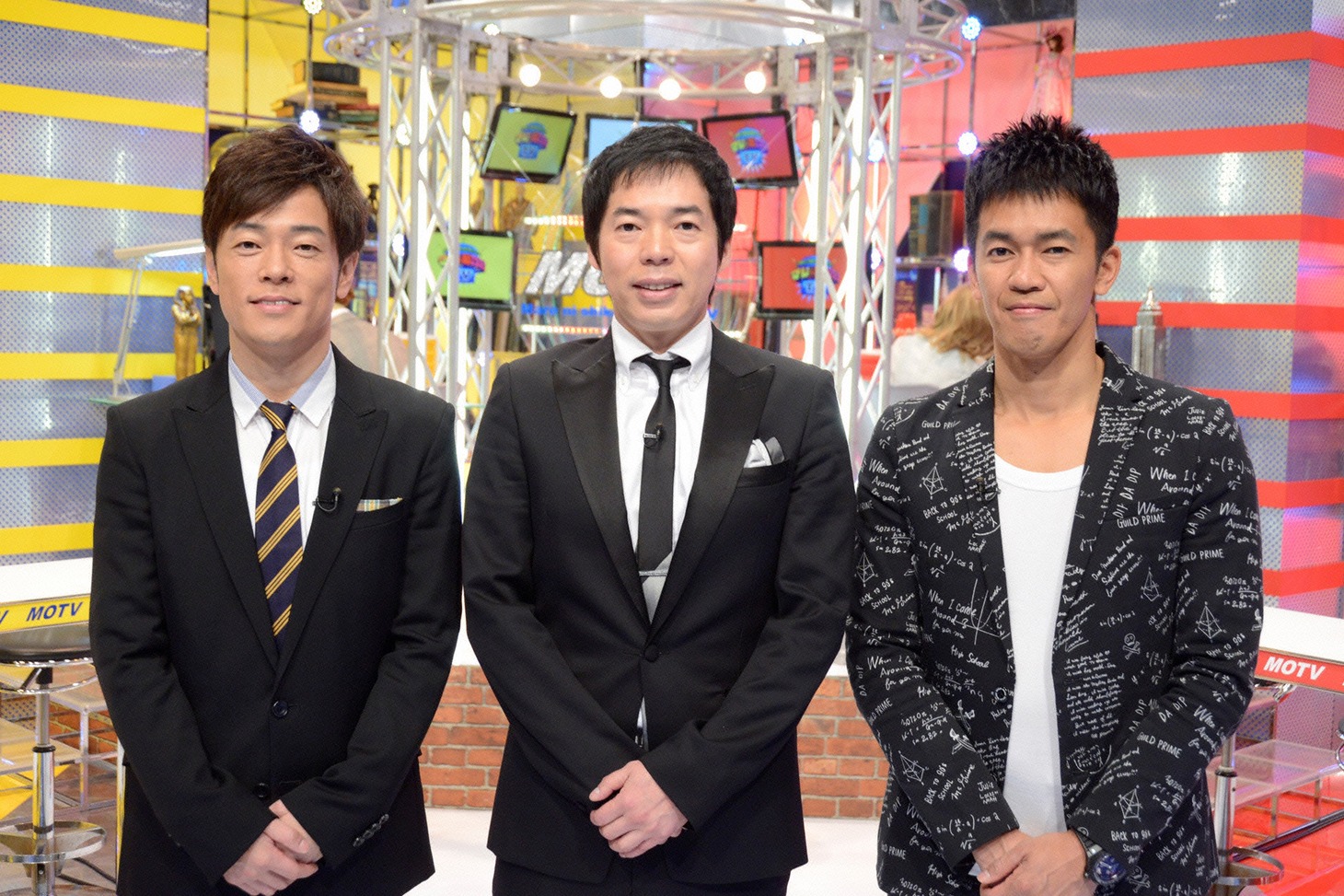 左から陣内智則、今田耕司、武井壮。(c)読売テレビ