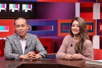 （左から）タカアンドトシ・トシ、池田美優。(c)中京テレビ