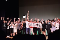 エンディングのワンシーン。