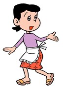 バカボンのママ (c)Fujio Akatsuka