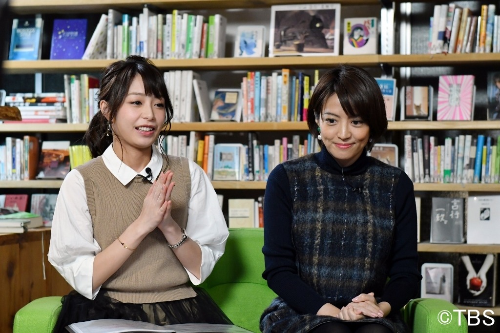 （左から）宇垣美里TBSアナウンサー、赤江珠緒。