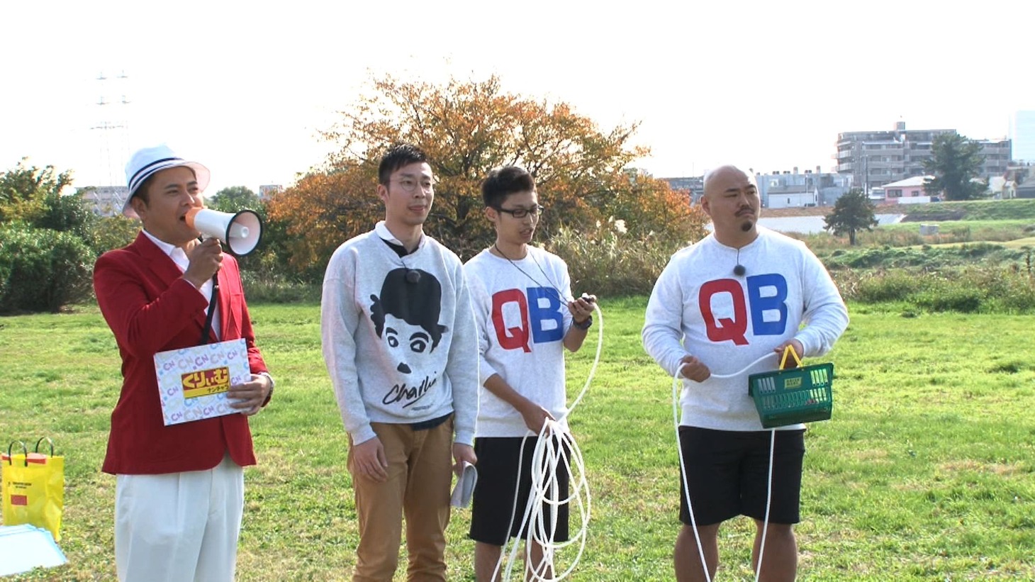 「くりぃむナンチャラ」で展開される「お笑いマニア王決定戦 予選会」のワンシーン。(c)テレビ朝日