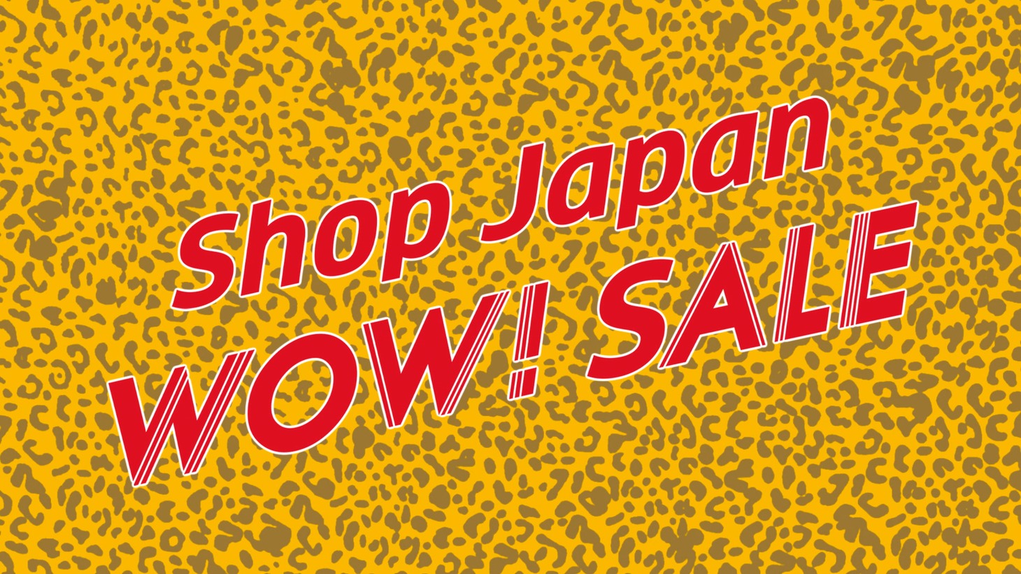 「Shop Japan WOW! SALE」のテレビCMのワンシーン。