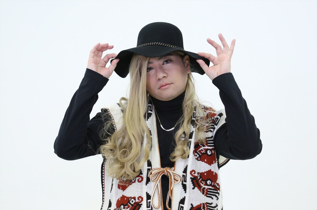 GENKINGに扮するレイザーラモンRG。(c)関西テレビ