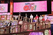 「Qさま!!SP」予選Aブロックの出演者たち。(c)テレビ朝日