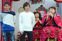 左から筒丸大河さん、田端一登さん、渡辺直美。