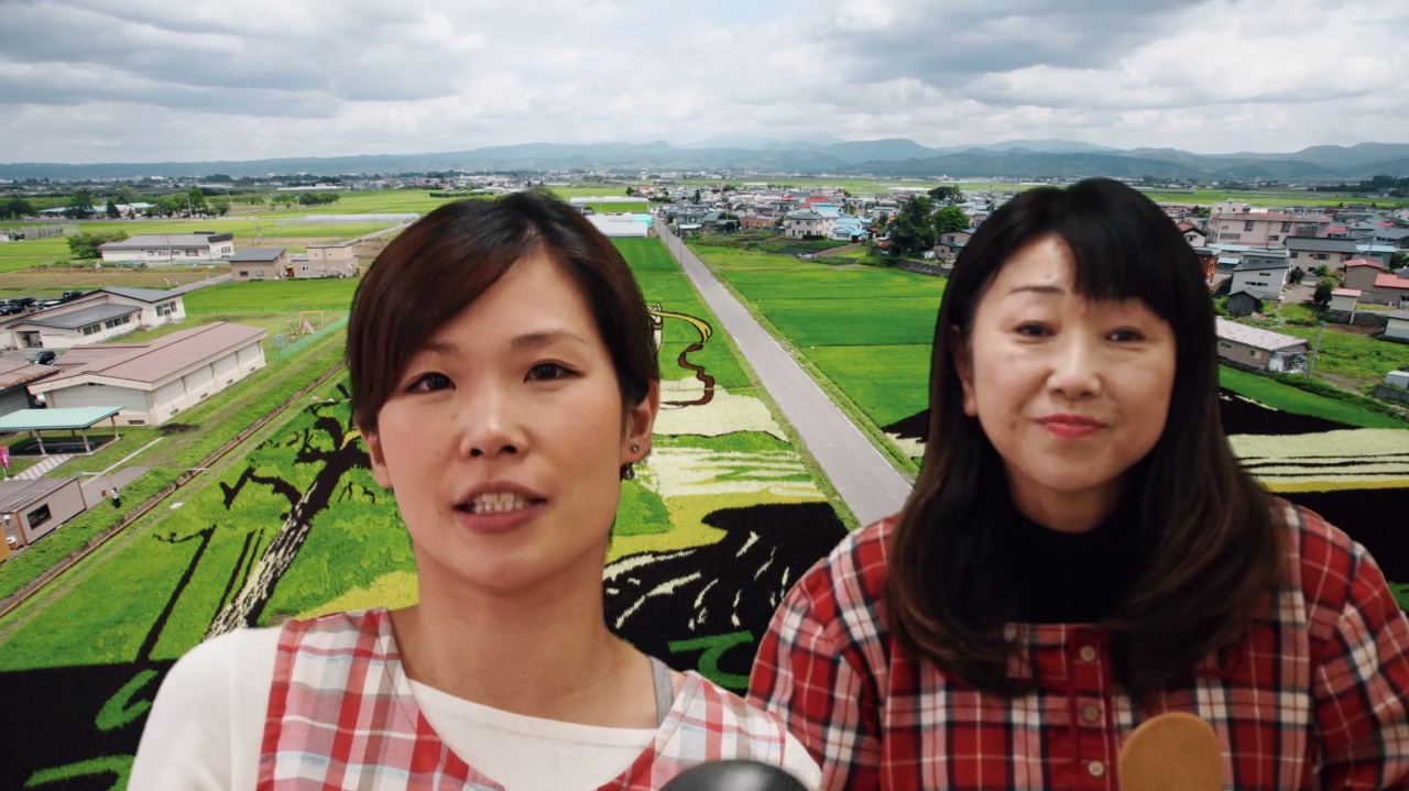 動画「ディス（り）カバリー青森」のワンシーン。