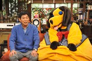 明石家さんまと、まんまちゃん。 (c)関西テレビ