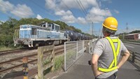 「熱血BO-SO TV presents リッキーのローカル鉄道オタク旅 総集編」のワンシーン。(c)チバテレ