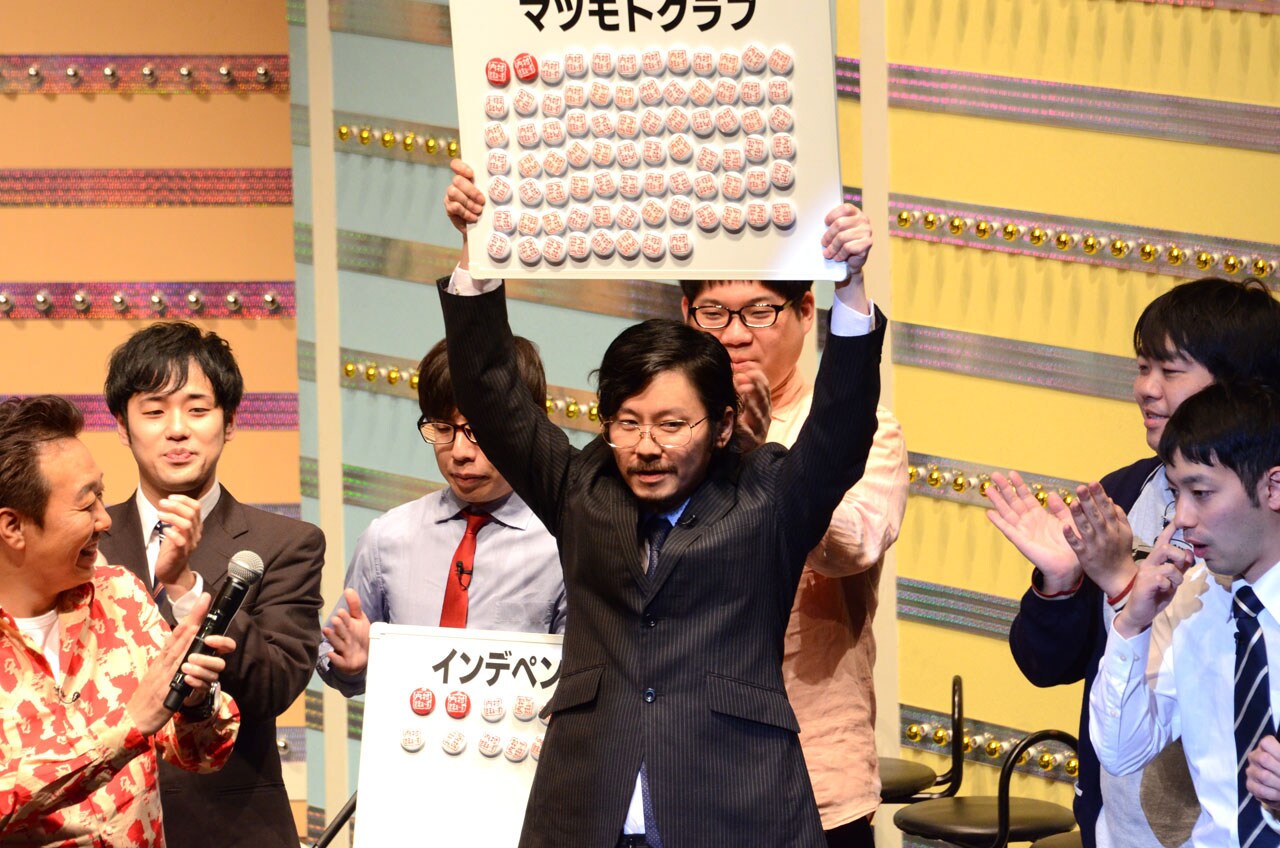 「すごくしてやったり」マツモトクラブ、ついに「新人内さまライブ」年間王者に