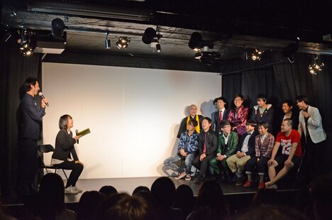 戦略発表会の様子。