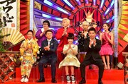 「超人気番組が一挙集結 夢の祭典！番組対抗！ドッキリアワード2017」のスタジオ出演者たち。(c)TBS