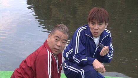 （左から）出川哲朗、よゐこ濱口。(c)テレビ朝日