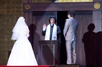 エレキコミック今立の結婚式の様子。（撮影：キクチサトル）