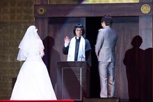 エレキコミック今立の結婚式の様子。（撮影：キクチサトル）