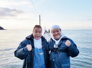 「充電させてもらえませんか？」に出演する出川哲朗とダチョウ倶楽部・上島。(c)テレビ東京