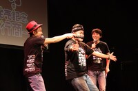 「ゴリパラ見聞録 DVD Vol.5 発売記念四大都市ツアー ～行商～」名古屋公演の様子。