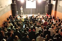 「ゴリパラ見聞録 DVD Vol.5 発売記念四大都市ツアー ～行商～」東京公演の様子。