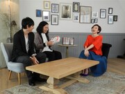 （左から）博多大吉、ピース又吉、ベッキー。(c)ABC