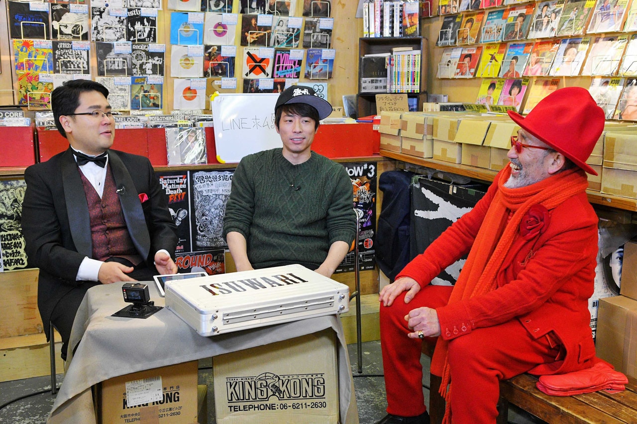 ロンブー淳がアメリカ村で「居座り。」ラップに挑戦