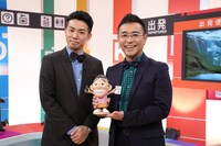 （左から）ピース綾部、八嶋智人。(c)中京テレビ