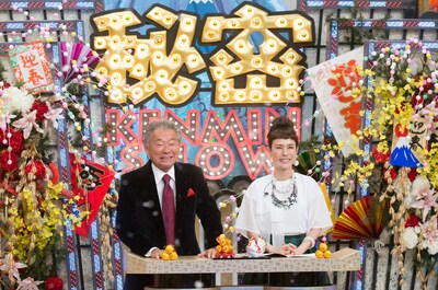 左からみのもんた、久本雅美。(c)読売テレビ