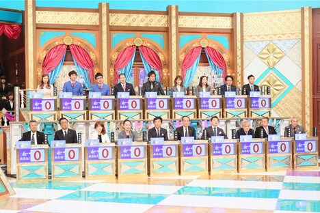 「写真週刊誌の記者 VS 芸能人 スクープで人生狂わされてたまるか～徹底的に戦ってやるSP～」の出演者たち。(c)テレビ朝日