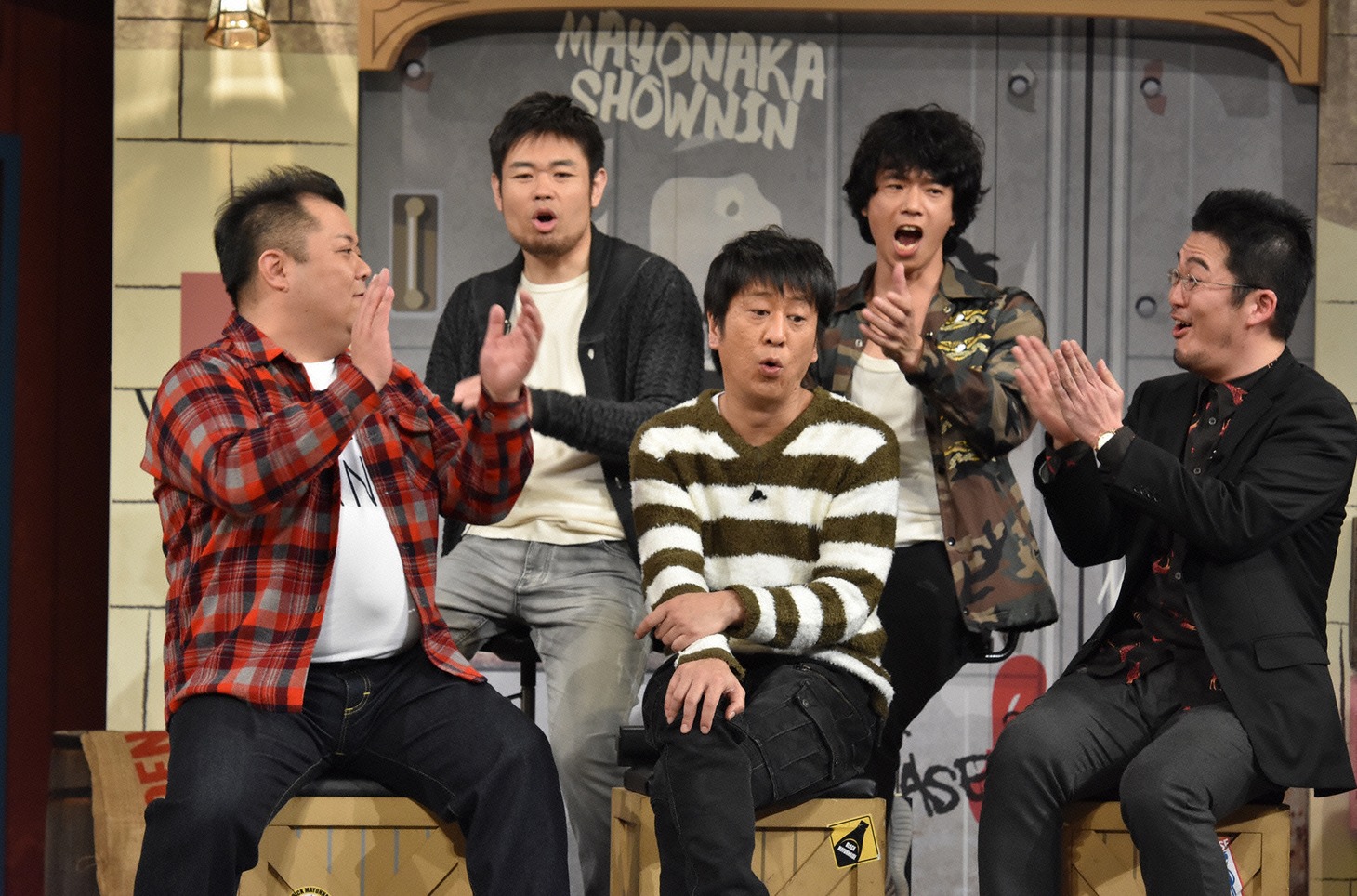 「マヨなか笑人」のワンシーン。(c)読売テレビ
